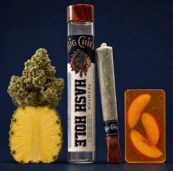 Big Chief Hash Hole | Pink Pineapple x Moroccan Peaches Big Chief Hash Hole | Pink Pineapple x Moroccan Peaches Save or close out of the media